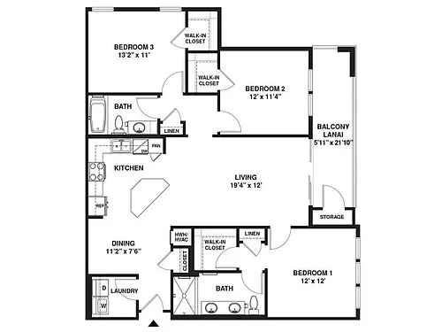 Floor plan Copper