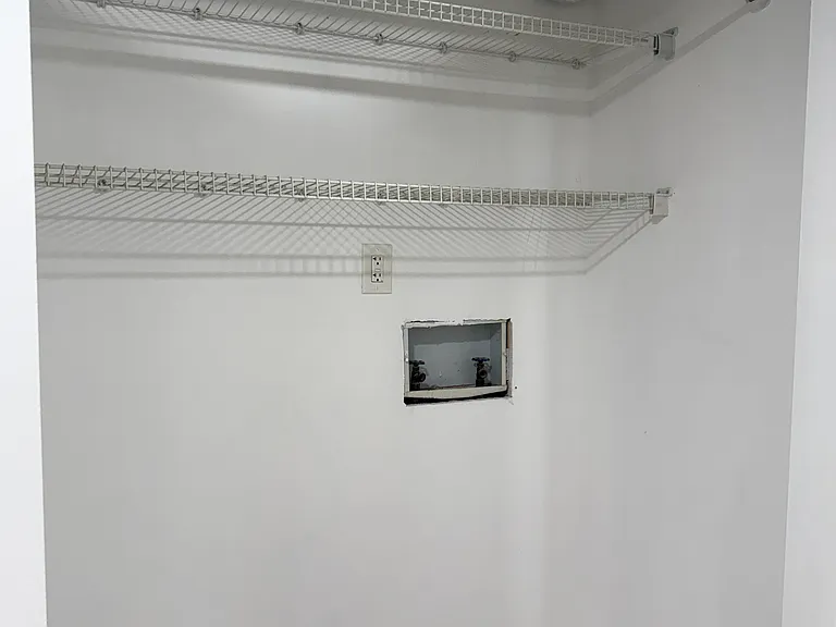 In Unit laundry Area.
