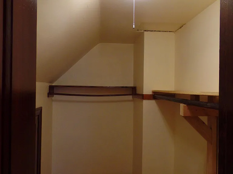 Huge walk in closet.