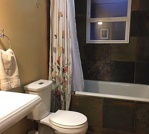 bathroom from doorway