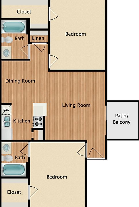 2nd image of 8282 Cambridge St #1804