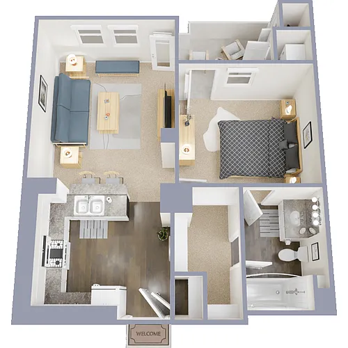 Floor plan Plan B