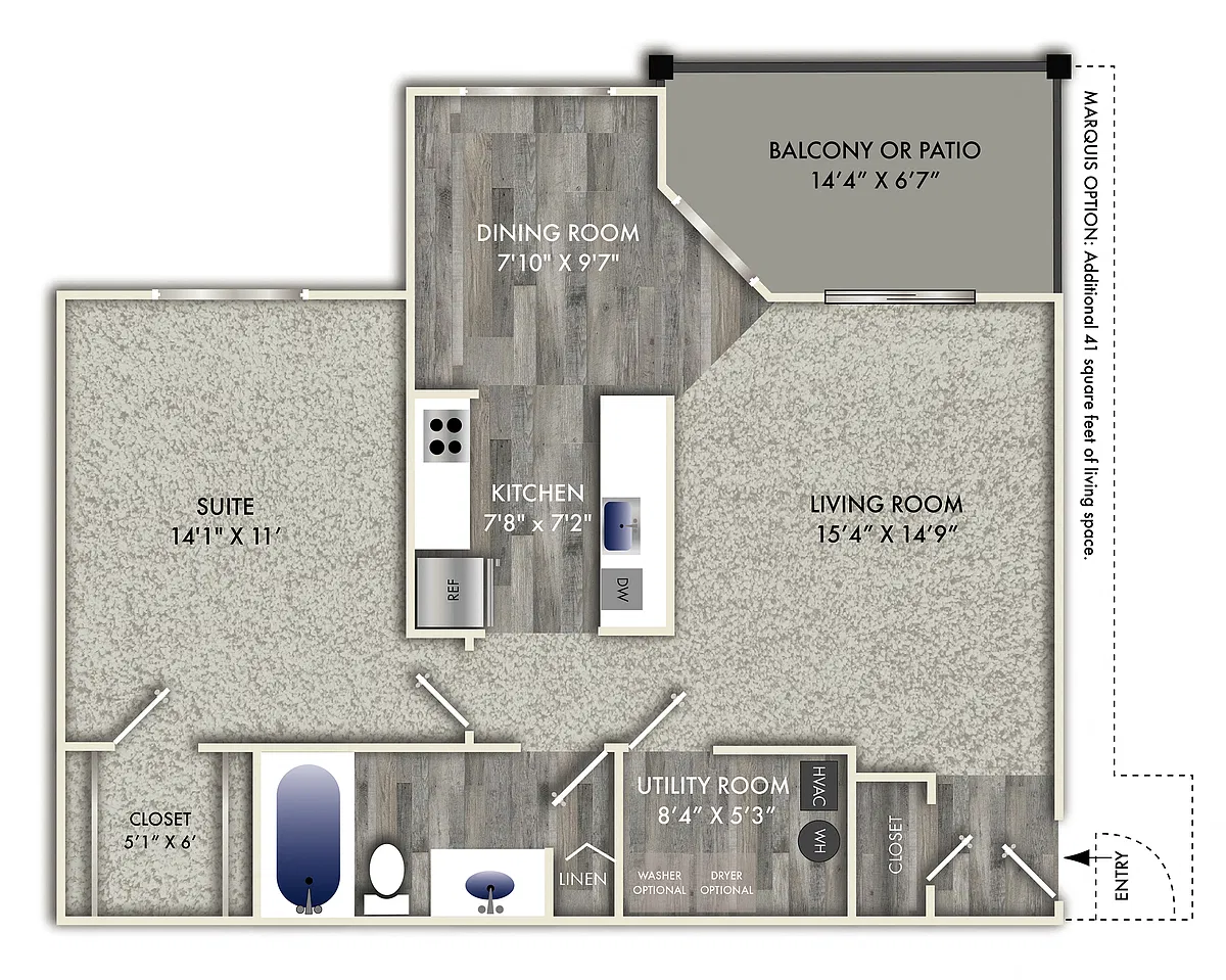 Floor plan Gorham