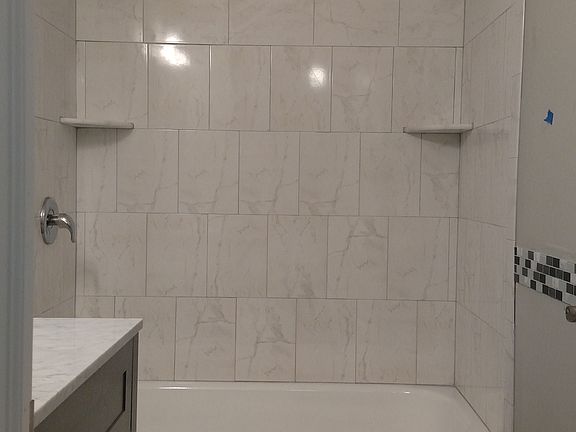 Custom tiled bathroom 