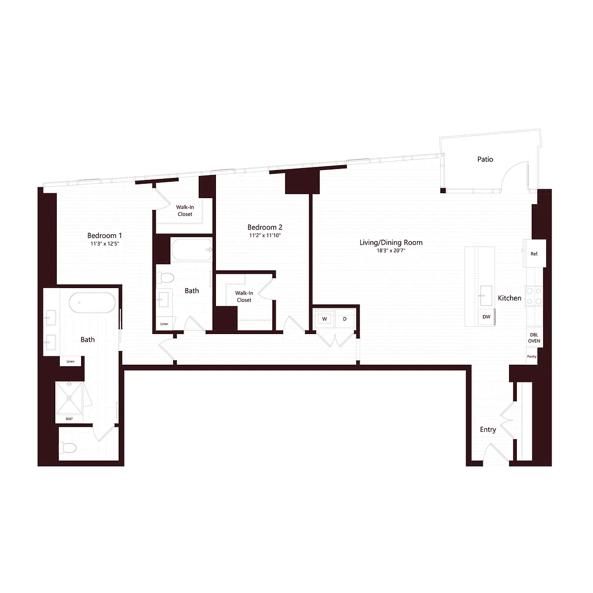 Floor plan Obsidian