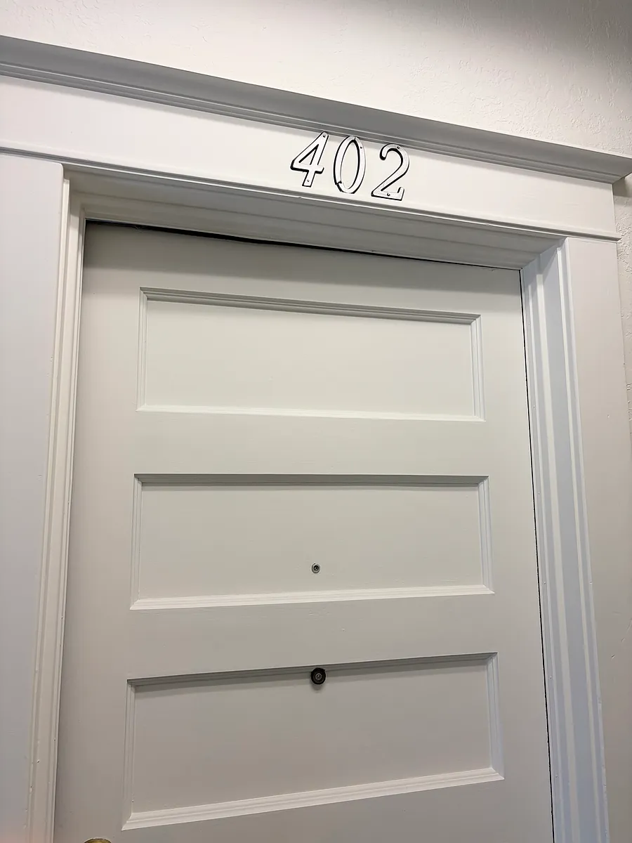 Exterior door - 251 E Broadway St #402