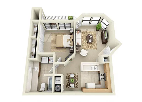 Floor plan The Dogwood