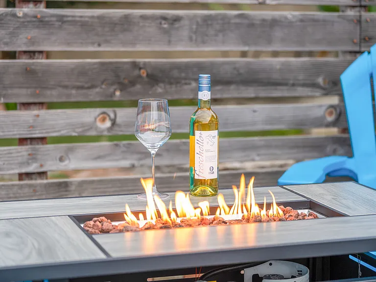 Enjoy a glass of wine in the beautiful San Diego weather. Book your extended stay in this beautiful San Diego retreat today!