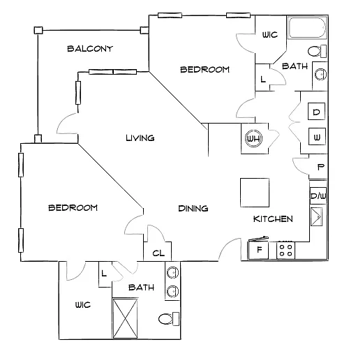 Floor plan Design 2K