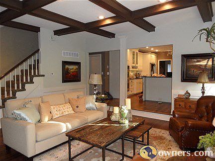 Family Room Open to Kitchen