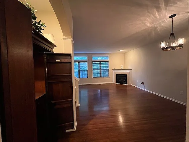Dining and Living Rooms in second floor