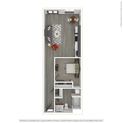Floor plan Landing T