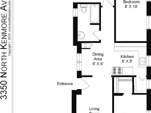 2nd image of 3350 N Kenmore Ave #G