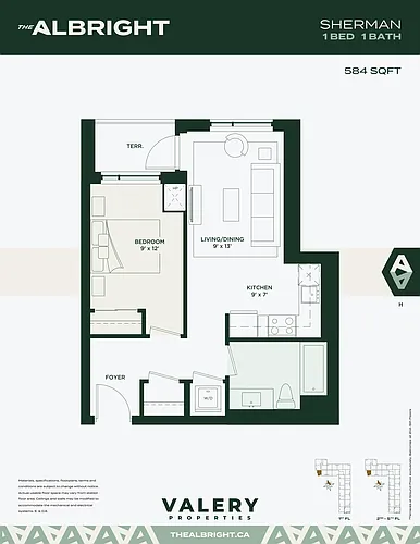 Floor plan Sherman