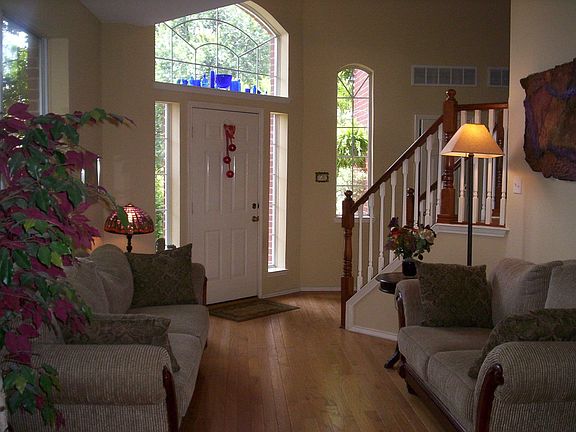 Front living area welcomes guests