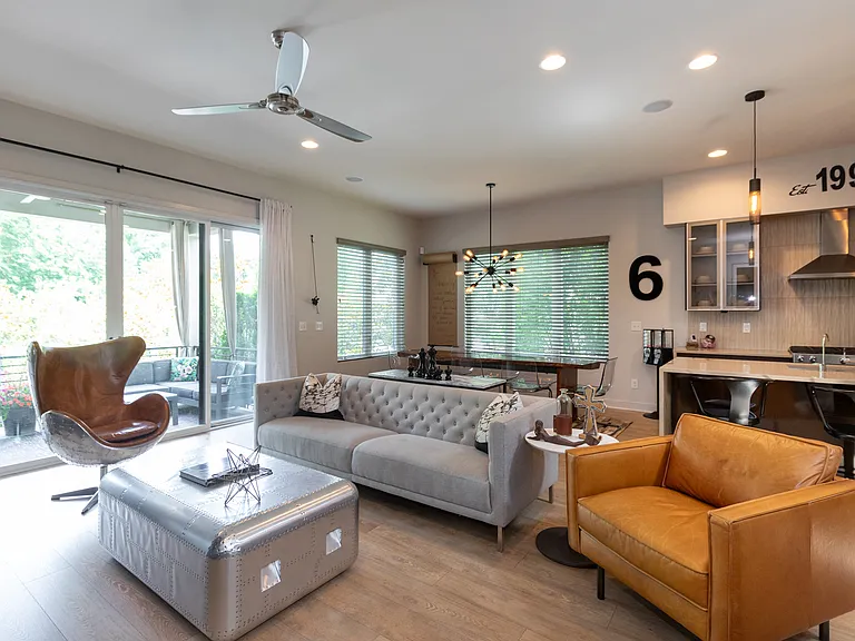 Living room.