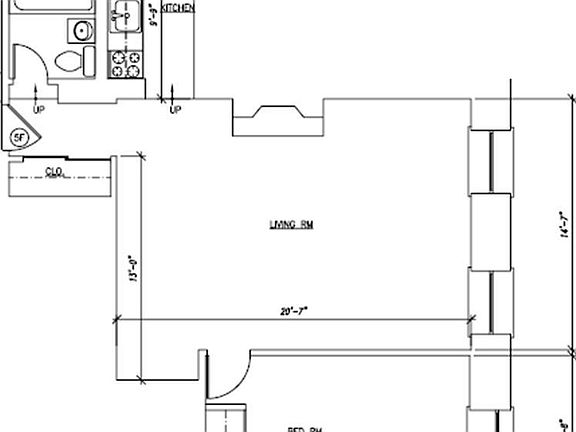 2nd image of 225 W 14th St APT 2F