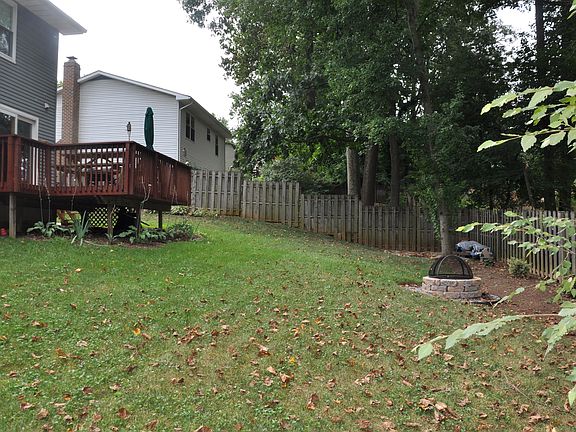 Backyard with Firepit
