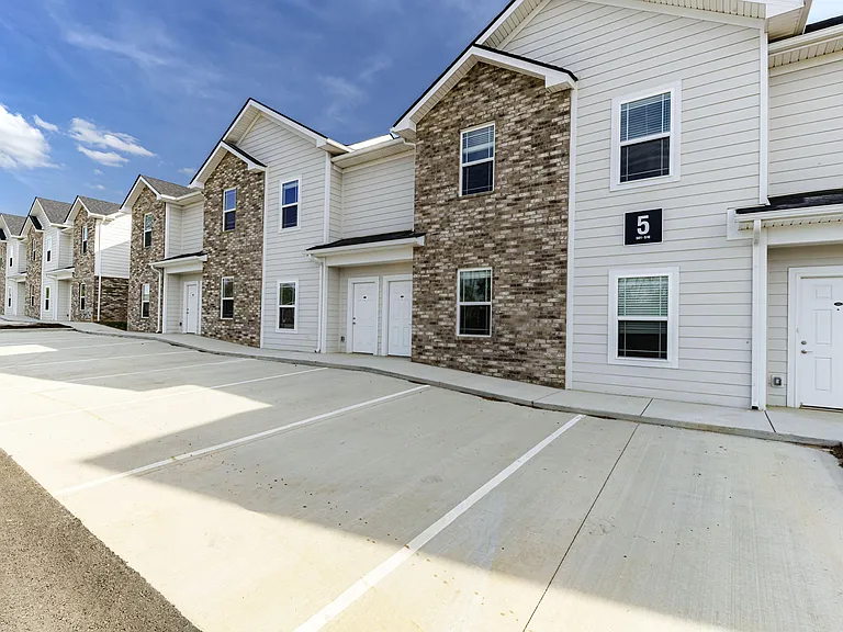 Parking spaces steps from your home!