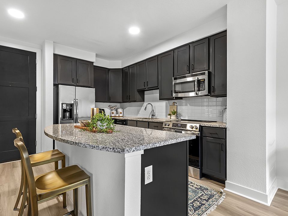 Beautifully upgraded kitchens with stainless steel appliances
