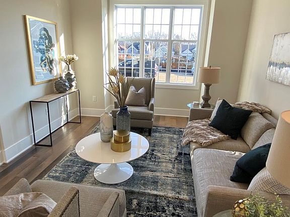 Entertaining is a breeze in the formal dining room and living room.