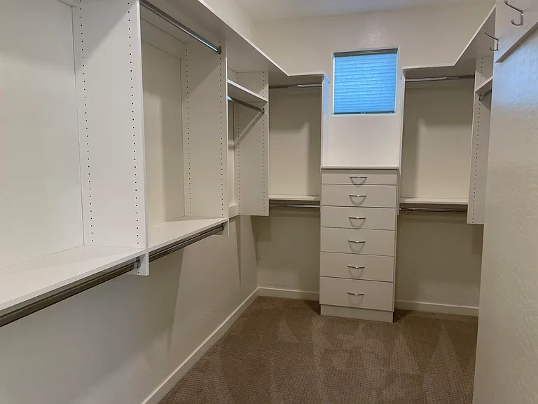 3rd Floor, Master Closet with Built-in Storage