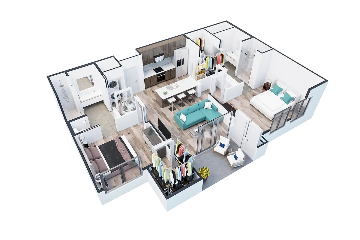 Floor plan Luca