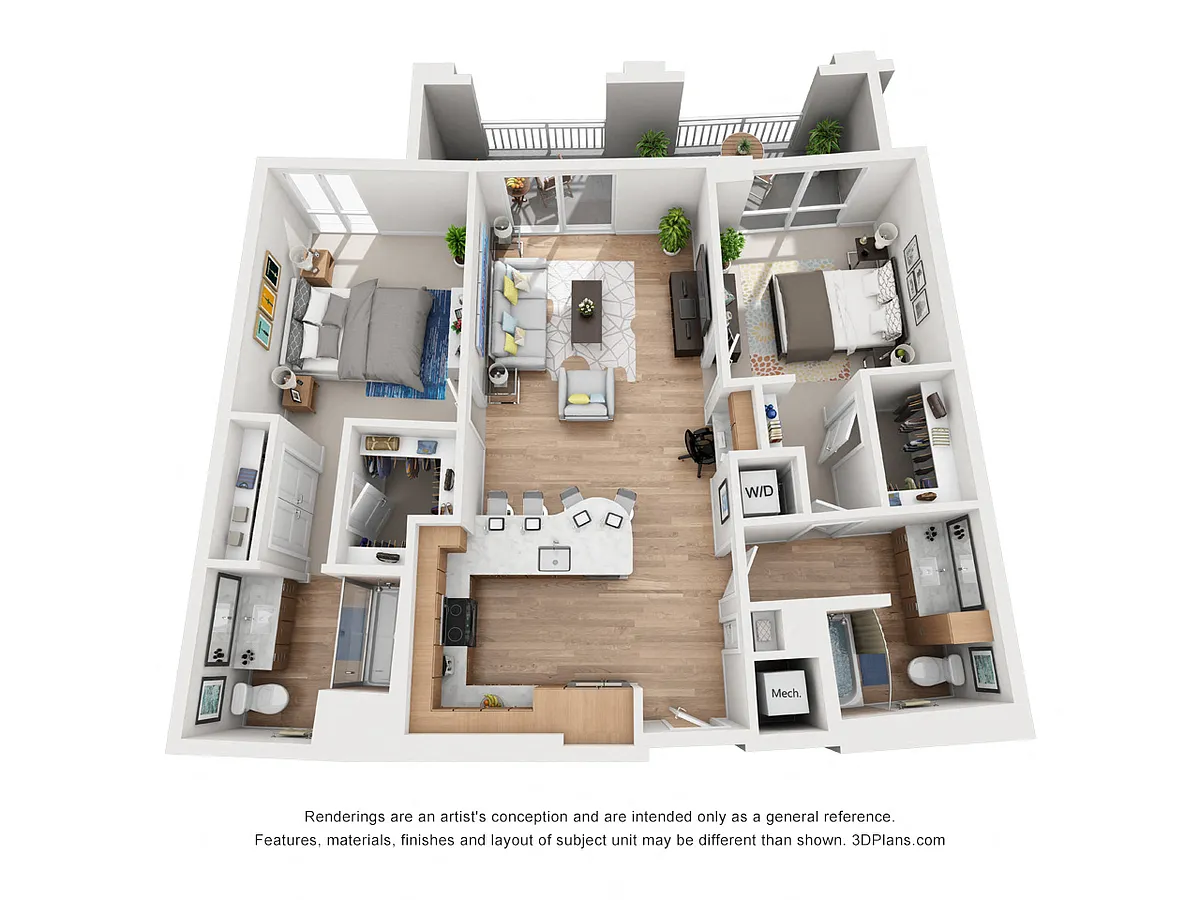 Floor plan B4