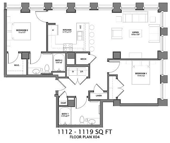 Floor plan II-K6