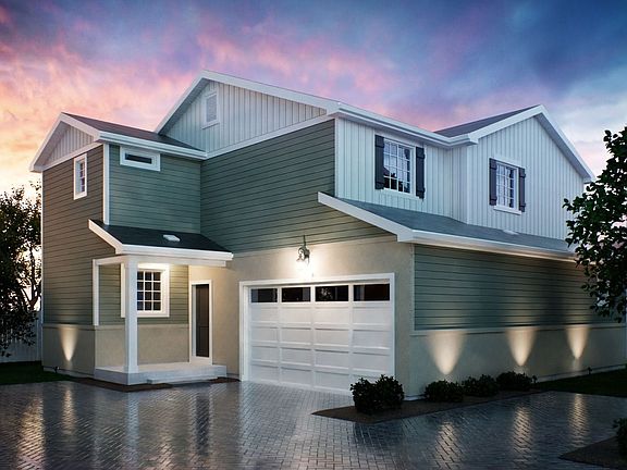 Rendering of Griffin Elev A twilight