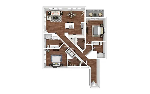 Floor plan Sienna - Renovated