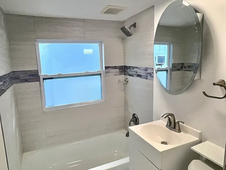 Newly renovated Bathroom