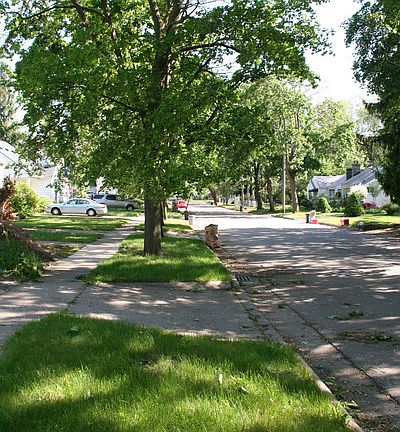 carver street headed south-quiet