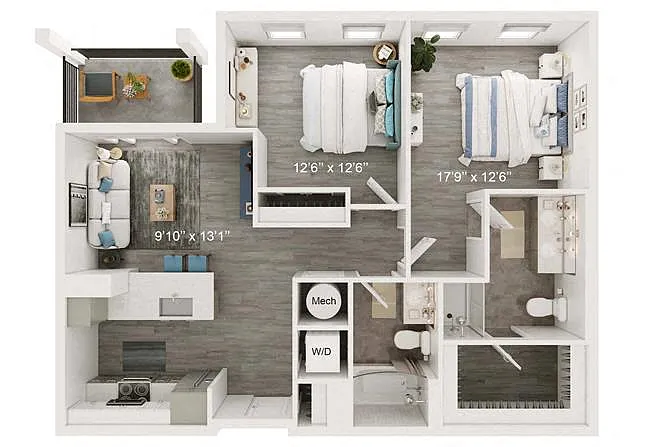 Floor plan Neptune