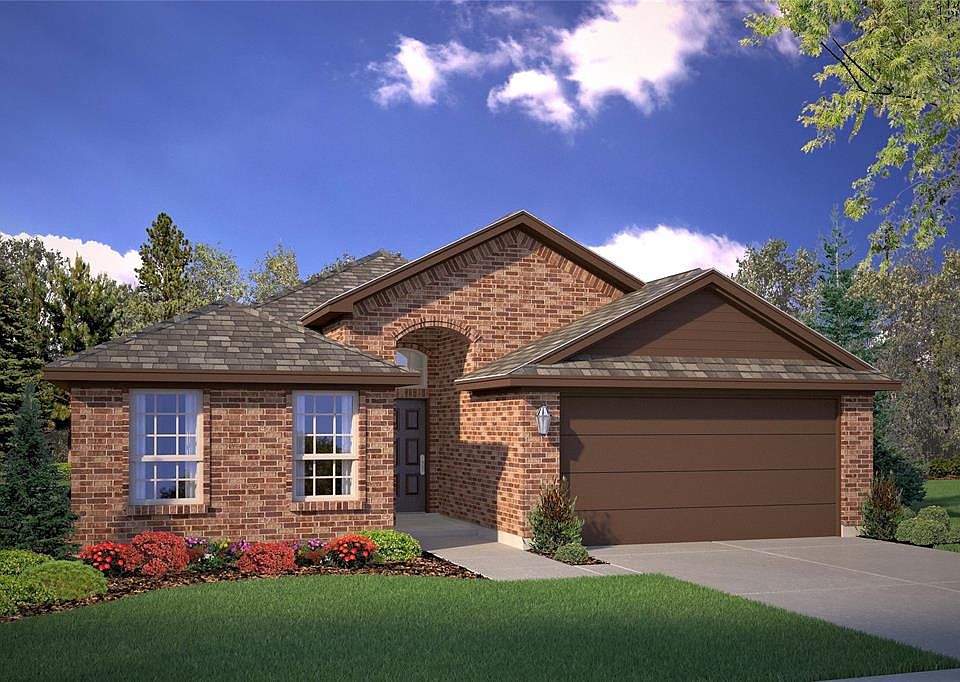 D.R. Horton's Oxford floorplan, elevation C. All photos shown here may not depict the specified home & features included are for illustration purposes only.
