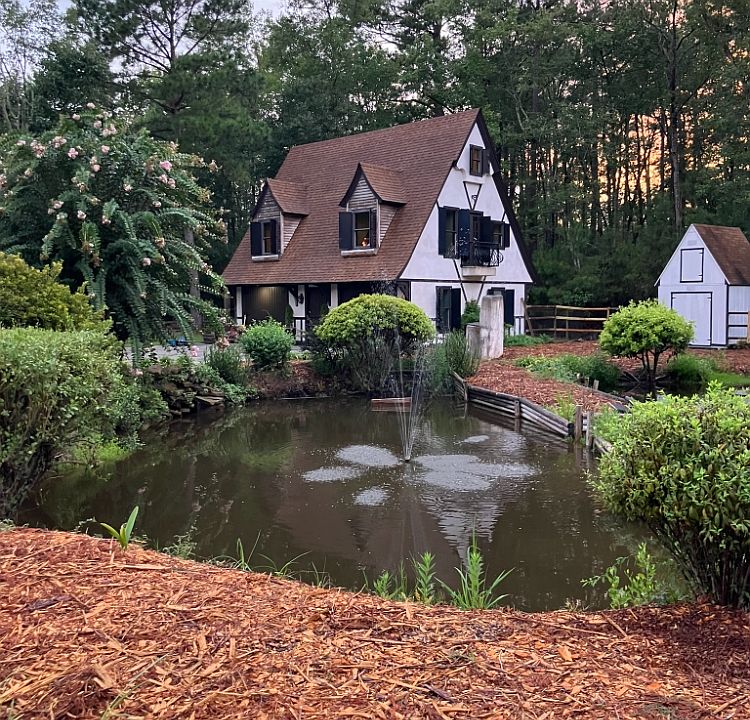 Pleasant spacious serene setting with pond view