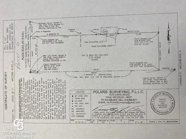 0 Place Rd Parcel G-2.2, New Haven, MI 48050