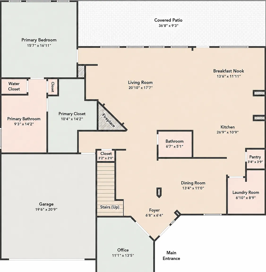 4 bed, 3.5 bath, 3665 sqft, $3,695 — Photo 2