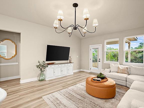 LR with greenbelt views