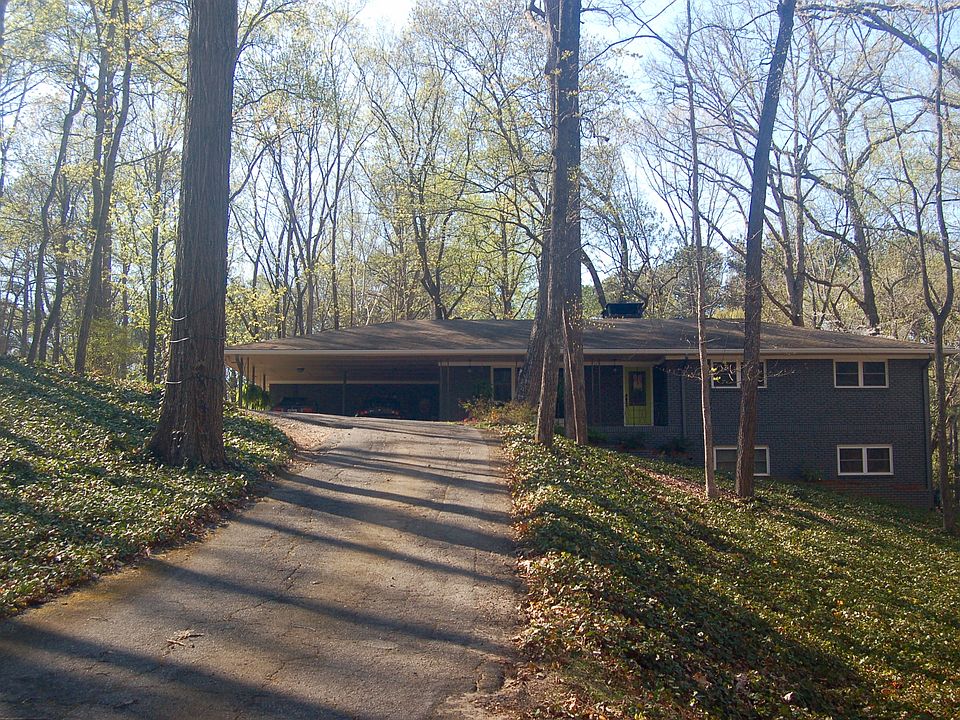 front of beautiful ranch