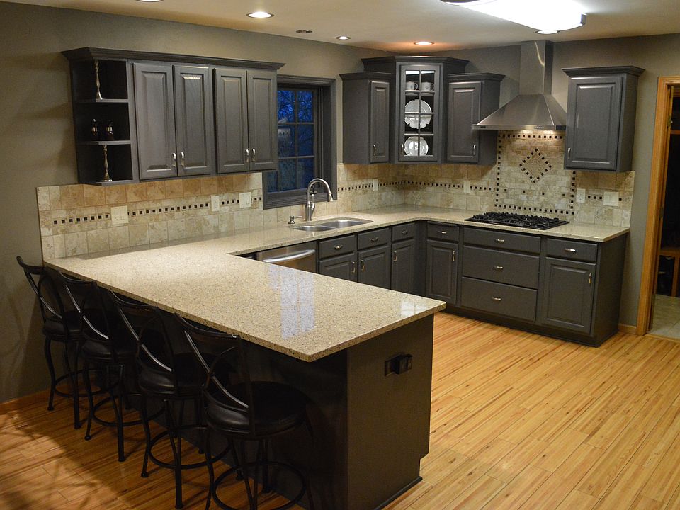 Newly remodeled kitchen