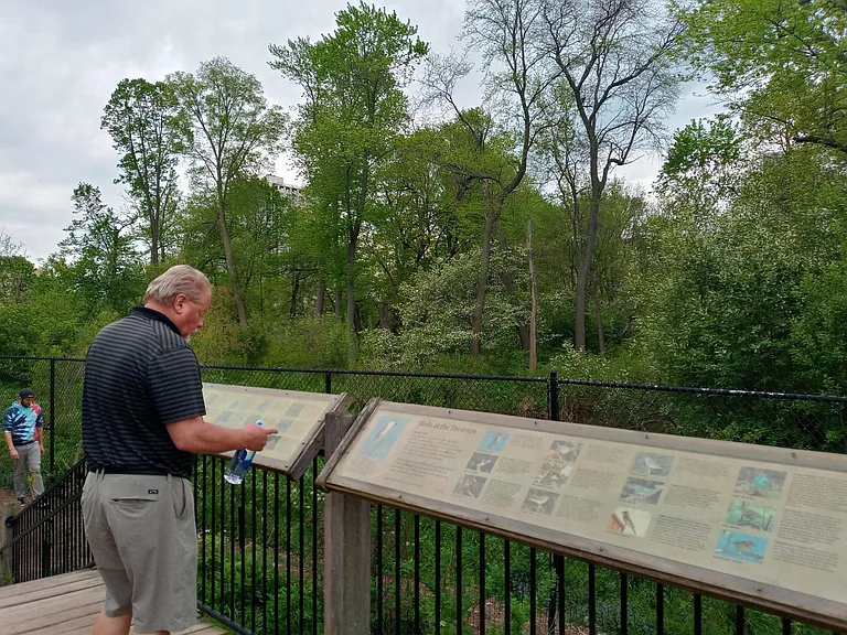 At the Bird Sanctuary