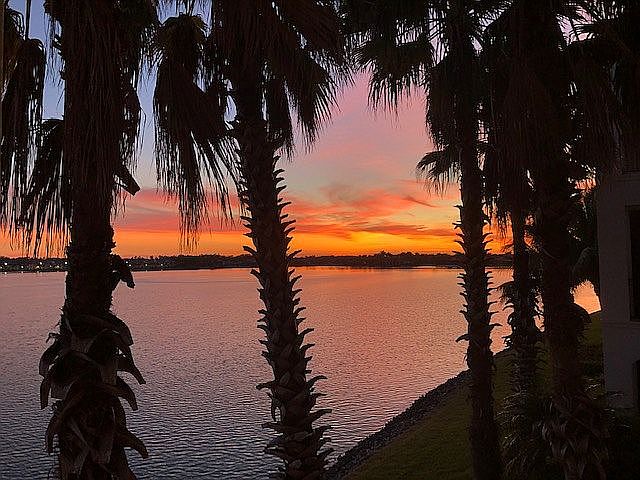Sunset view from Lanai