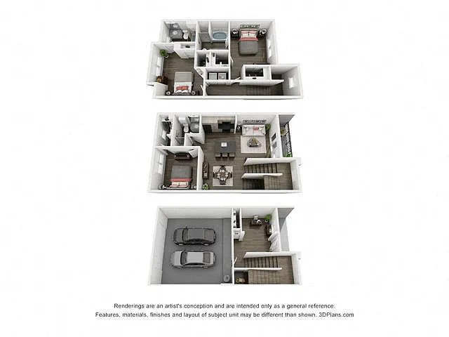 Floor plan ST. Martin Townhome
