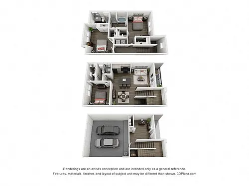 Floor plan ST. Martin Townhome