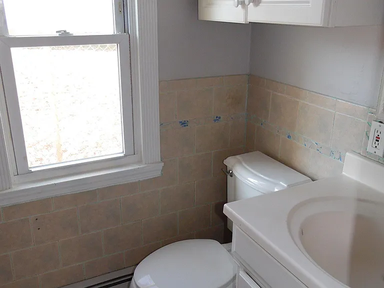 2nd bathroom with shower and bathtub