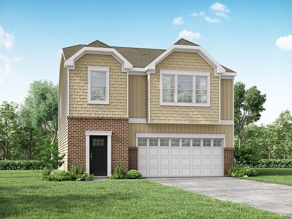 Elevation B Opt. New England Partial Brick Front