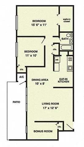 Floor plan B6