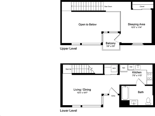 Floor plan Loft AB