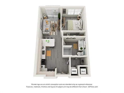 Floor plan 1A1